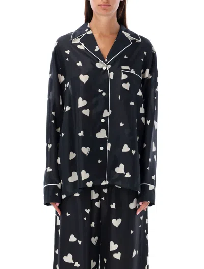 Marni Black Silk Pijama Shirt For Women By