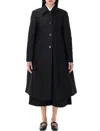 Marni Black Single-breasted Coats In Black