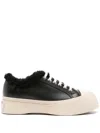 Marni Pablo Sherpa Lined Sne In Black