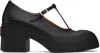 Shop Marni Black T-bar Mary Jane Pablo Heels In 00n99 Black