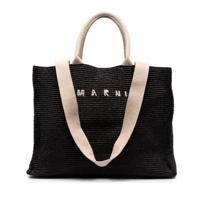 Marni Black Tote Bags