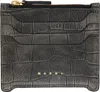 Marni Black Trunkaroo Card Holder In 00n99 Black