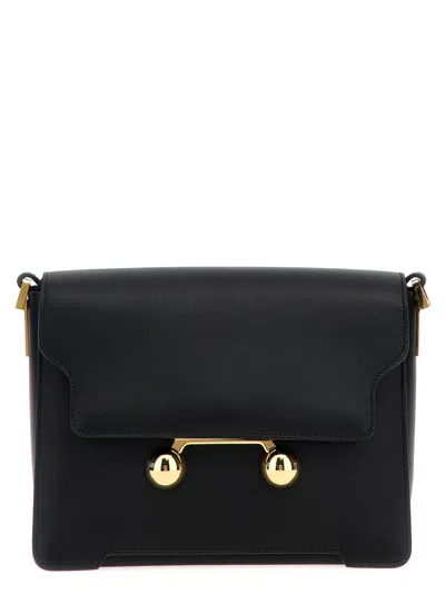 MARNI BLACK TRUNKAROO MEDIUM CROSSBODY BAG