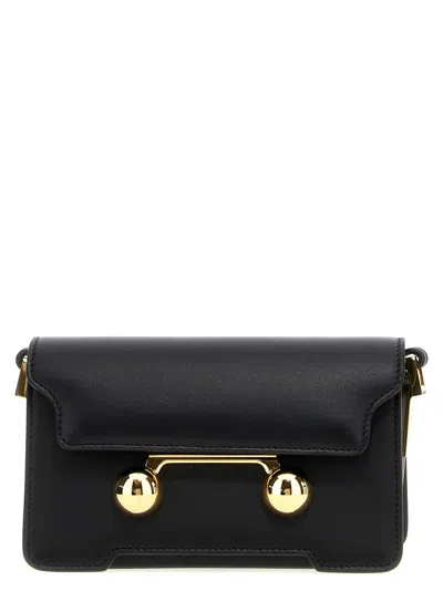 MARNI BLACK TRUNKAROO MINI SHOULDER BAG