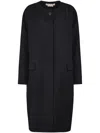 Marni Black Virgin Wool And Cashmere Coat In Black