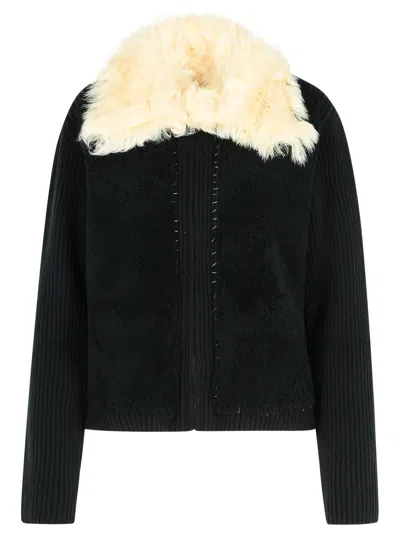 MARNI BLACK VIRGIN WOOL SWEATER