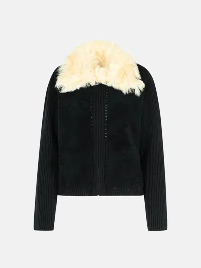 Marni Black Virgin Wool Sweater
