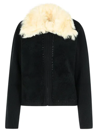 MARNI BLACK VIRGIN WOOL SWEATER
