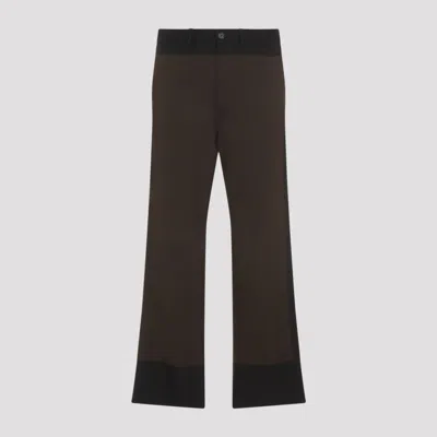 MARNI BLACK VIRGIN WOOL TROUSERS