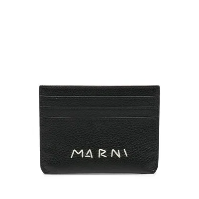 Marni Black Wallets & Cardholders Men