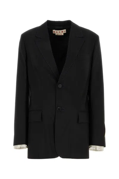 Marni Black Wool Blazer