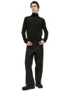 Marni Black Wool Turtlenck In Black
