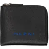 Marni Black Zip Around Wallet