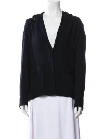 Pre-owned Marni Blazer In Blue