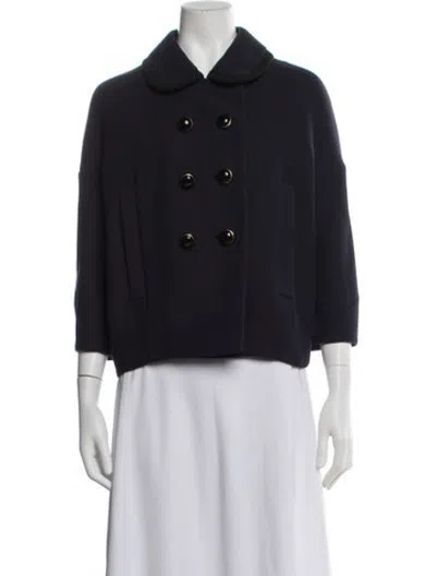 Pre-owned Marni Blazer In Blue