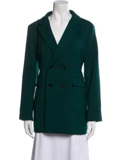 Pre-owned Marni Blazer In Green