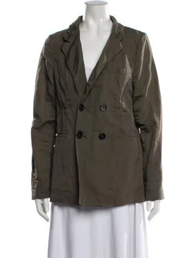 Pre-owned Marni Blazer In Green