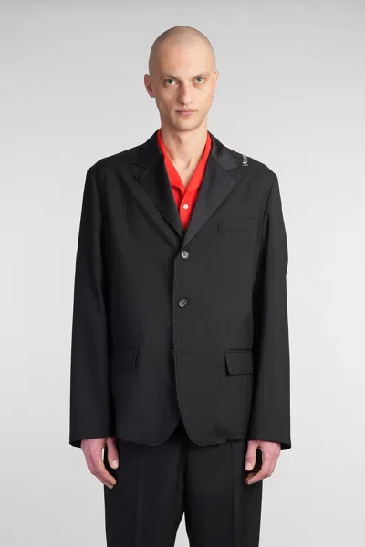 Marni Blazer In Black Wool