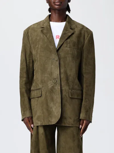 MARNI BLAZER MARNI WOMAN COLOR SAGE,436349036