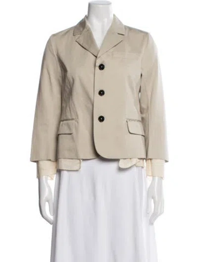 Pre-owned Marni Blazer In Neutrals