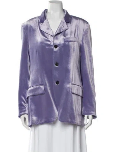 Pre-owned Marni Blazer In Purple