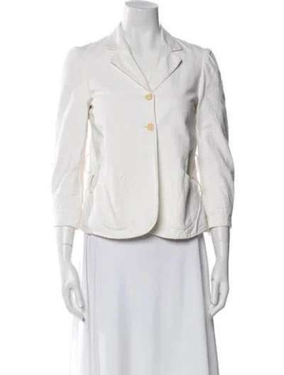 Pre-owned Marni Blazer In White