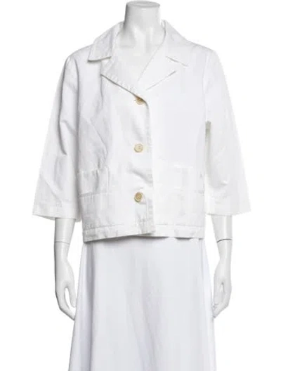 Pre-owned Marni Blazer In White