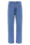 Marni Cotton Denim Jeans In Blue