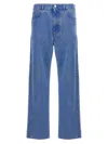 Marni Straight Leg Organic Denim Jeans In Blue