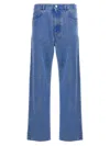 Marni Straight Leg Organic Denim Jeans In Blue