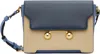 Marni Trunkaroo Shoulder Bag In Zo877 Night Blu/whin
