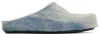 Marni Blue & Gray Fussbett Sabot Slip-on Loafers In 00b26 Blue Lilac