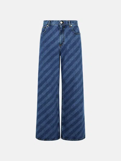 Marni Blue Cotton Jeans