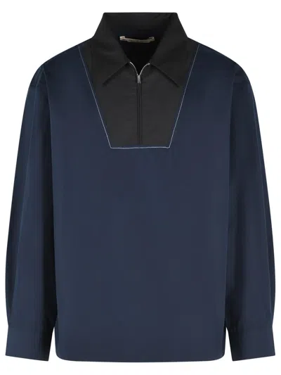 Marni Blue Cotton Shirt