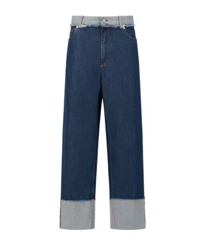 Marni Blue Denim Inside-out Jeans