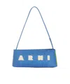 Marni Blue Denim Museo Baguette Bag