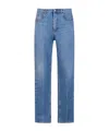 Marni Washed Denim Five-pocket Jeans In Blue