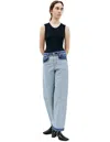 Marni Blue Inside-out Jeans In Blue