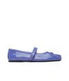 Marni Blue Little Bow Ballerina Flats