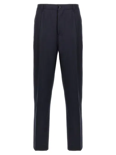 Marni Blue Narrow Fit Pants