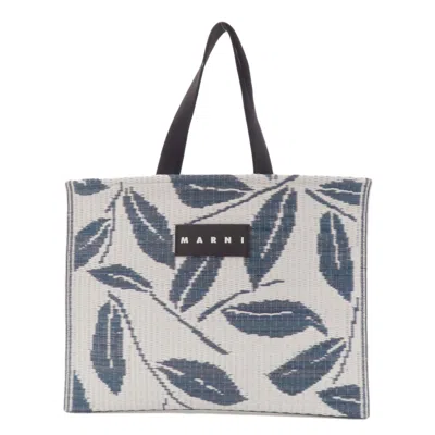 Pre-owned Marni Blue Polypropylene Tote Bag () In Multi