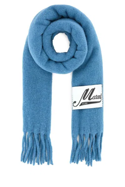 Marni Scarves And Foulards In Light Blue