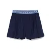 Marni Pleated Shorts In Blue