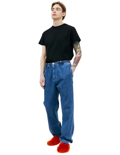 Marni Blue Straight Jeans