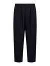Marni Blue Tropical Wool Crop Trousers
