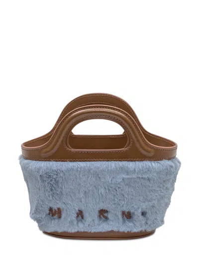 Marni Blue Tropicalia Micro Tote