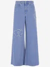 MARNI BLUE WIDE LEG JEANS