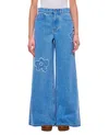 Marni Wide-leg Jeans In Blue