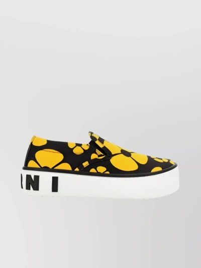 MARNI BOLD FLORAL PRINT SNEAKERS