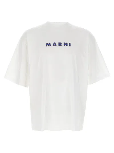 MARNI BOLD LOGO PRINT COTTON MARNI T-SHIRT